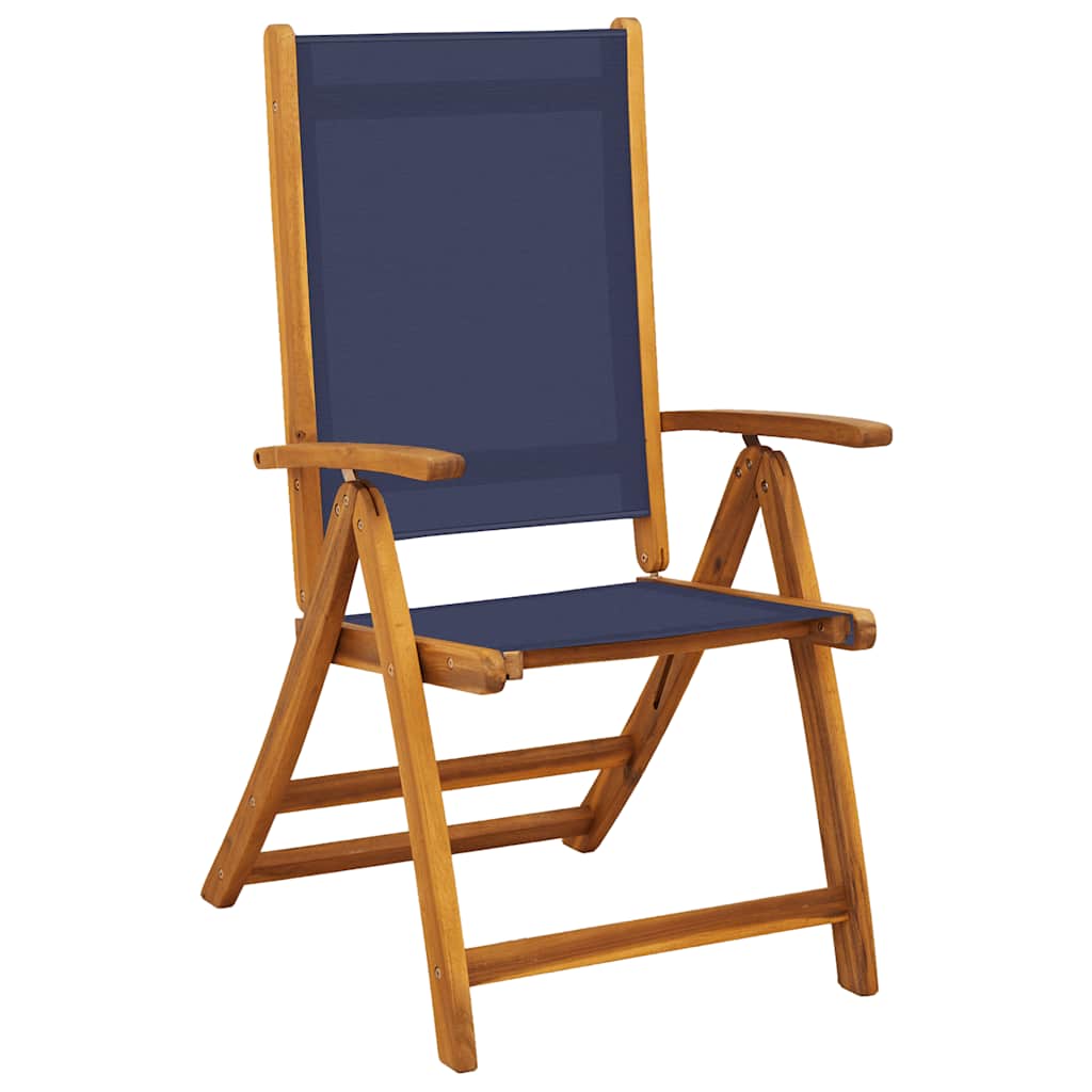 Tuinstoelen inklapbaar 8 st massief acaciahout en textileen is nu te koop bij PeponiXL, paradijselijk wonen!