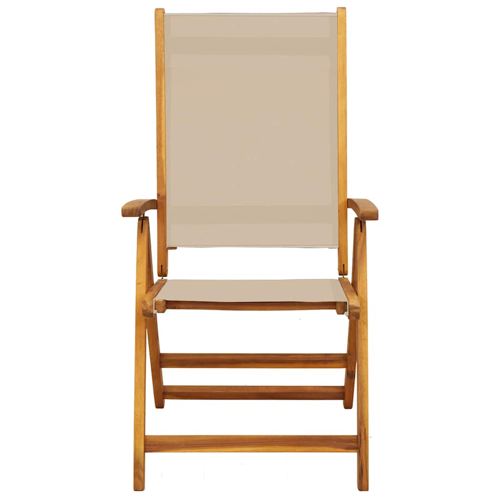 Tuinstoelen inklapbaar 8 st massief acaciahout en textileen is nu te koop bij PeponiXL, paradijselijk wonen!