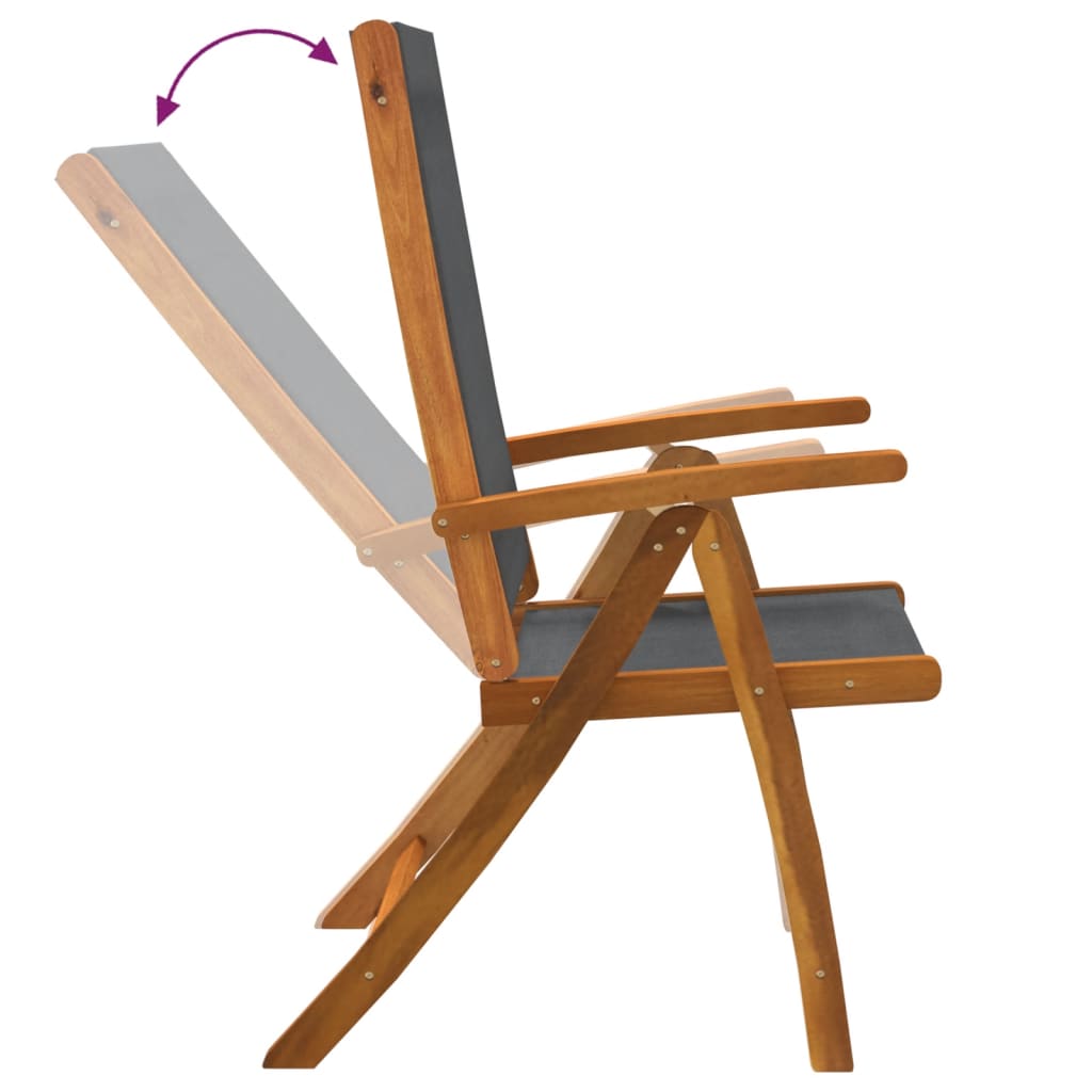 9-delige Tuinset massief acaciahout en textileen is nu te koop bij PeponiXL, paradijselijk wonen!