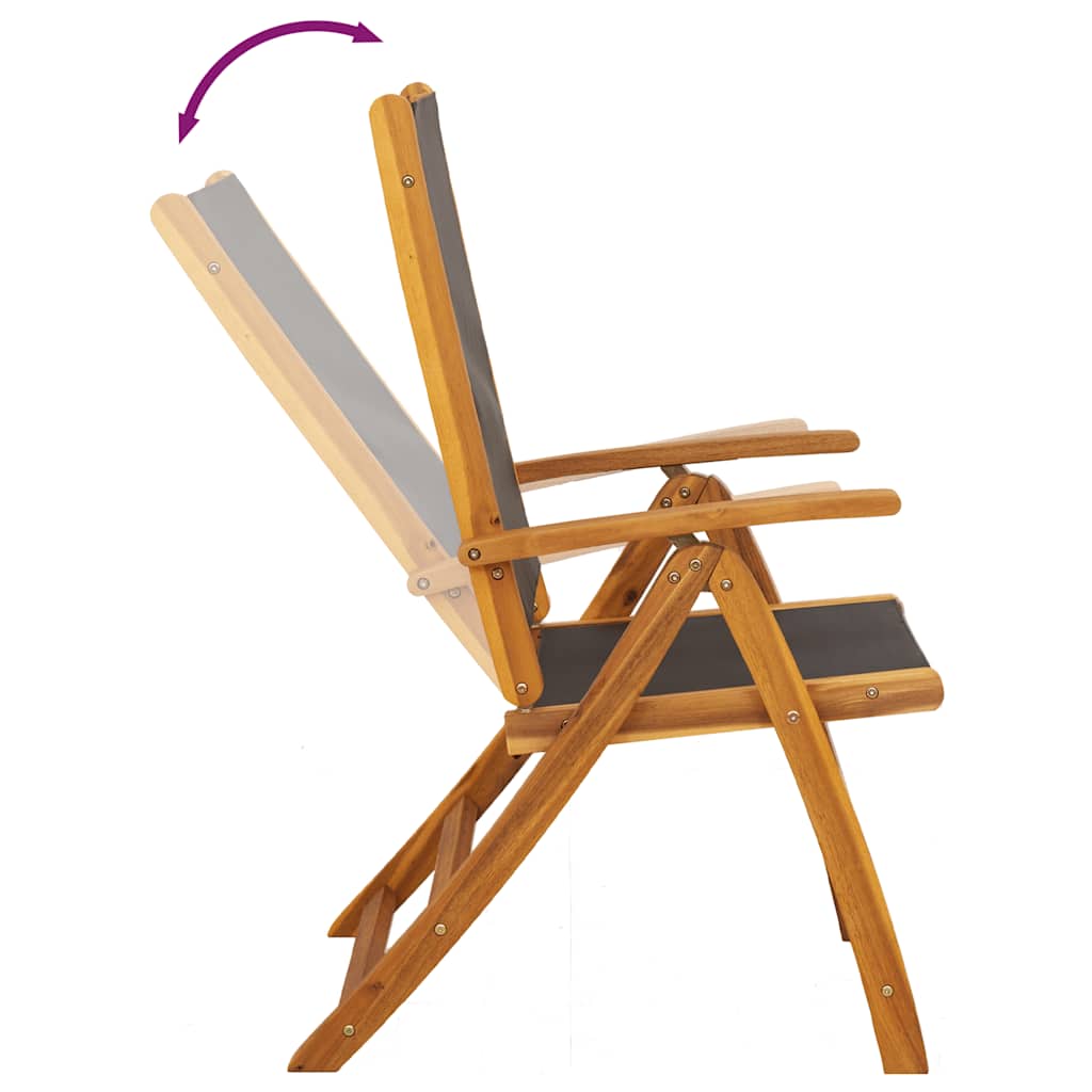 5-delige Tuinset massief acaciahout en textileen is nu te koop bij PeponiXL, paradijselijk wonen!