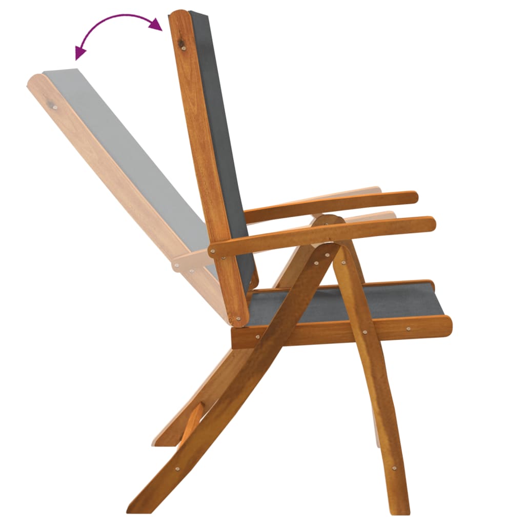 5-delige Tuinset massief acaciahout en textileen is nu te koop bij PeponiXL, paradijselijk wonen!