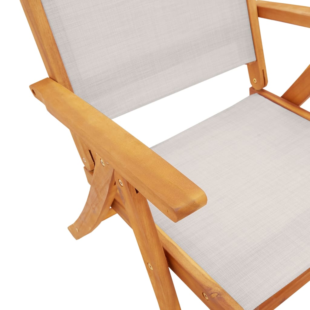 9-delige Tuinset massief acaciahout en textileen is nu te koop bij PeponiXL, paradijselijk wonen!