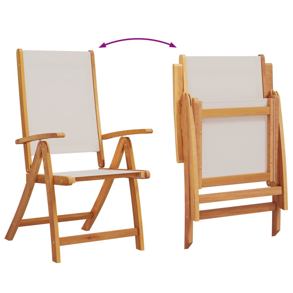 5-delige Tuinset massief acaciahout en textileen is nu te koop bij PeponiXL, paradijselijk wonen!
