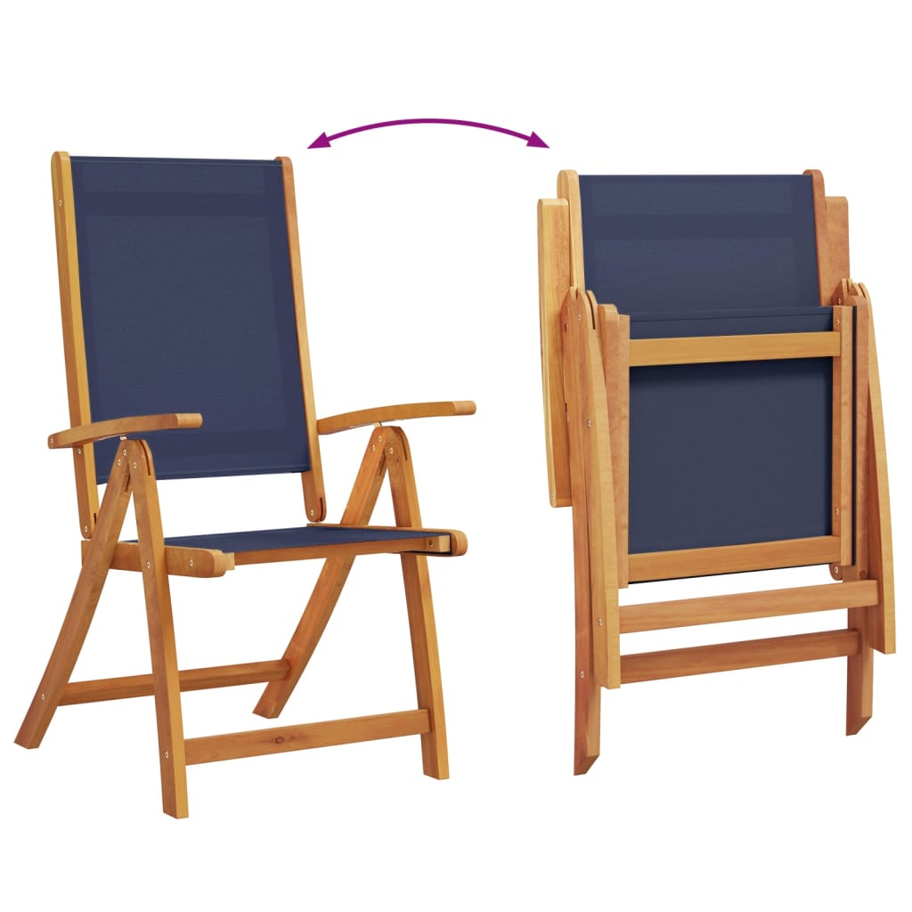 5-delige Tuinset massief acaciahout en textileen is nu te koop bij PeponiXL, paradijselijk wonen!
