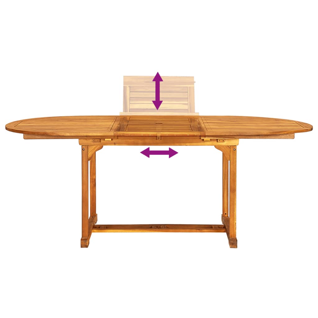 5-delige Tuinset massief acaciahout en textileen is nu te koop bij PeponiXL, paradijselijk wonen!