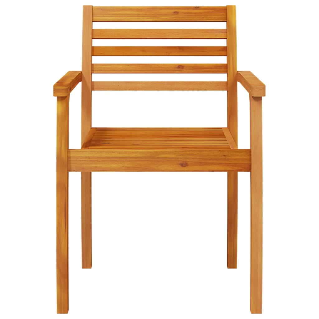 Tuinstoelen 8 st 59x55x85 cm massief acaciahout is nu te koop bij PeponiXL, paradijselijk wonen!