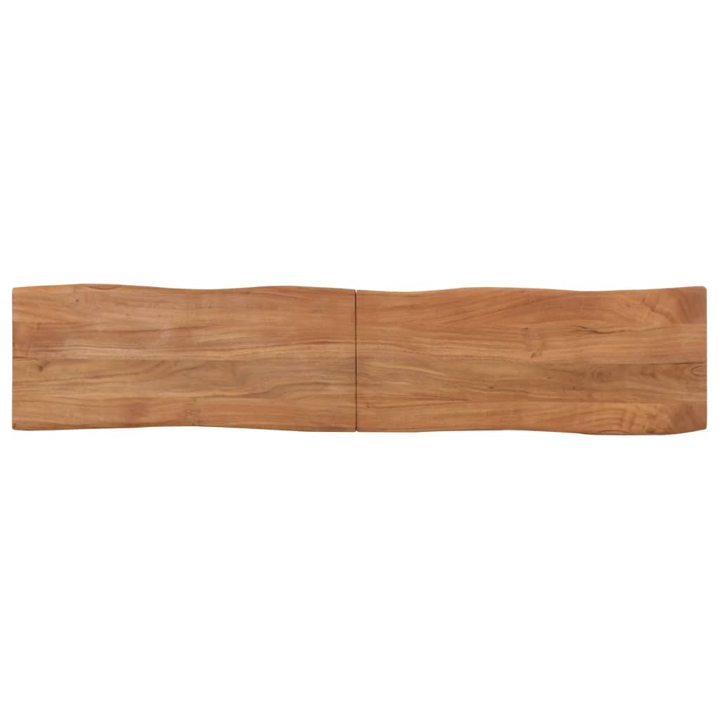 Bankje 160 cm massief acaciahout en staal is nu te koop bij PeponiXL, paradijselijk wonen!