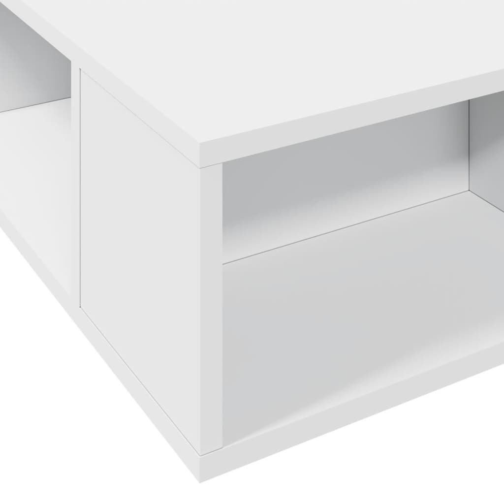 Bedframe bewerkt hout wit 180x200 cm is nu te koop bij PeponiXL, paradijselijk wonen!