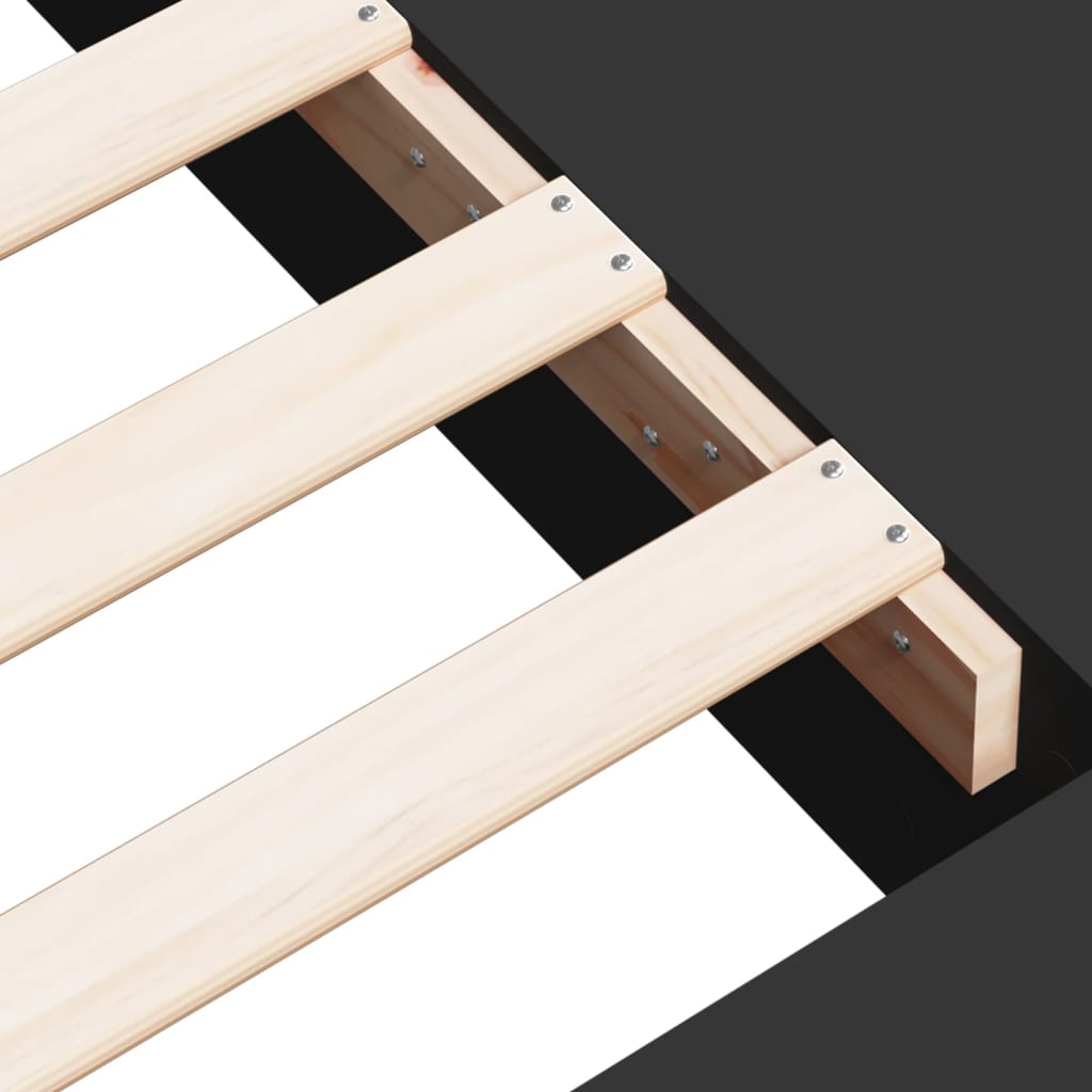 Bedframe bewerkt hout zwart 160x200 cm is nu te koop bij PeponiXL, paradijselijk wonen!