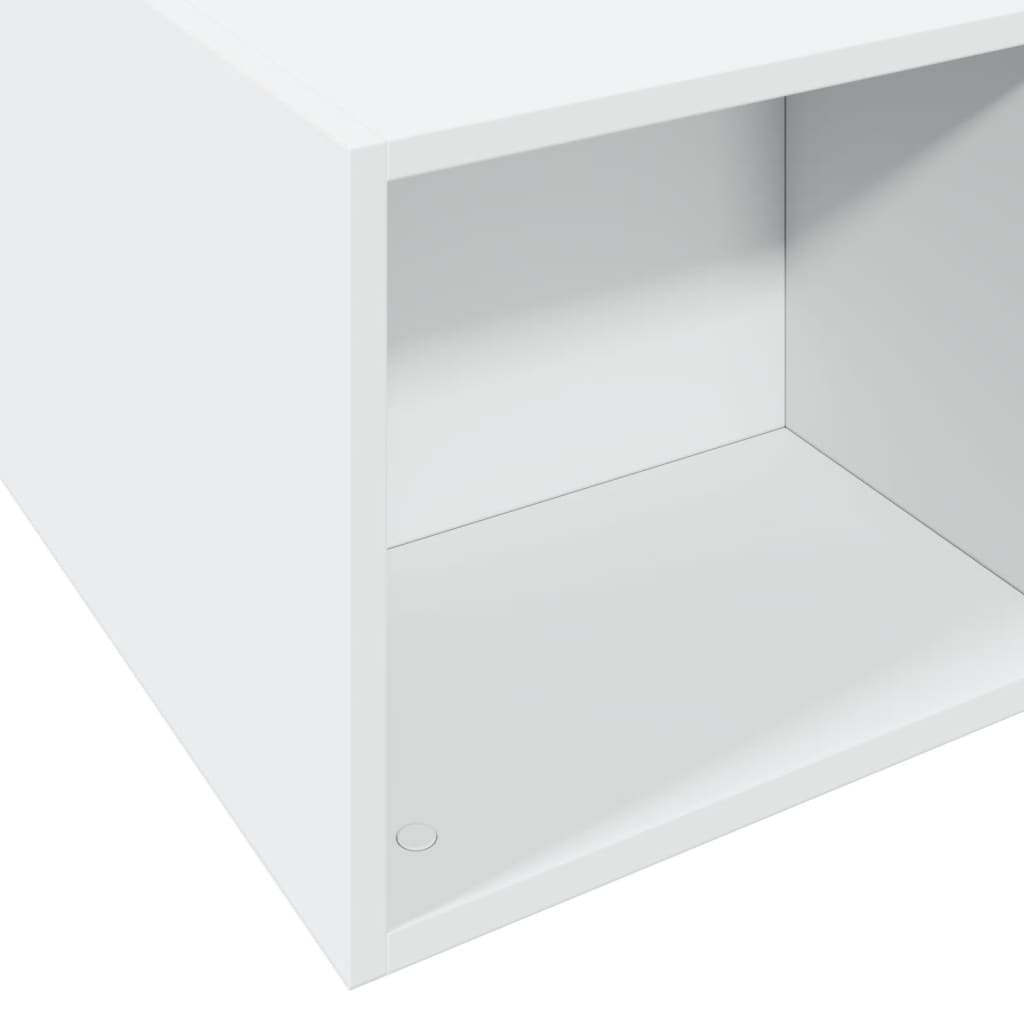 Bedframe bewerkt hout wit 150x200 cm is nu te koop bij PeponiXL, paradijselijk wonen!