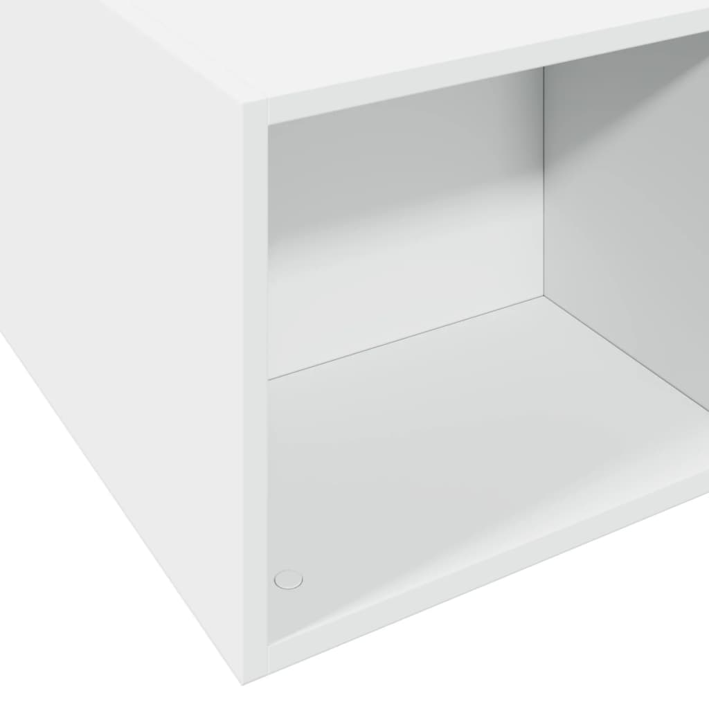 Bedframe bewerkt hout wit 135x190 cm is nu te koop bij PeponiXL, paradijselijk wonen!