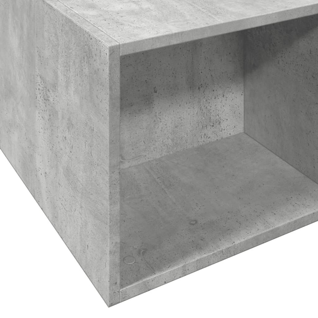 Bedframe bewerkt hout betongrijs 120x190 cm is nu te koop bij PeponiXL, paradijselijk wonen!
