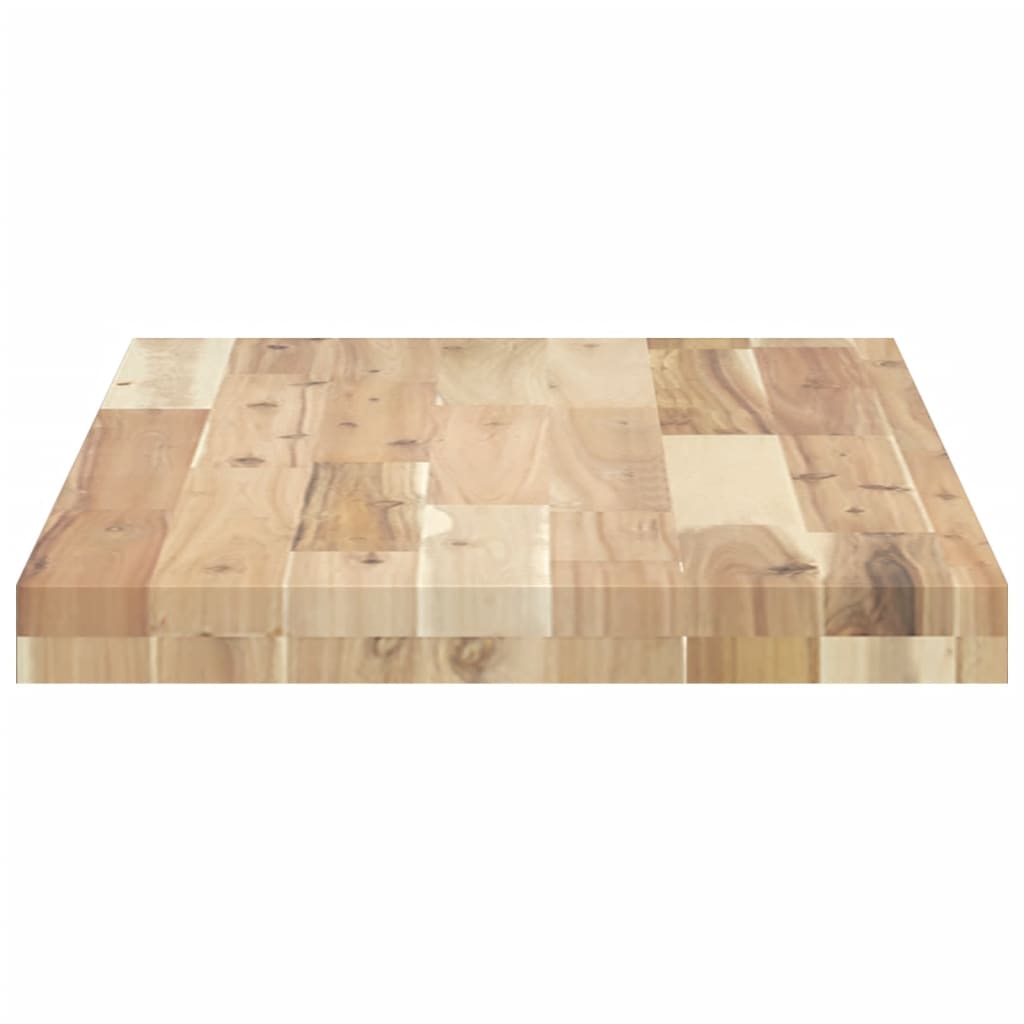 Wandschappen 3 st zwevend 60x40x4 cm onbehandeld acaciahout is nu te koop bij PeponiXL, paradijselijk wonen!