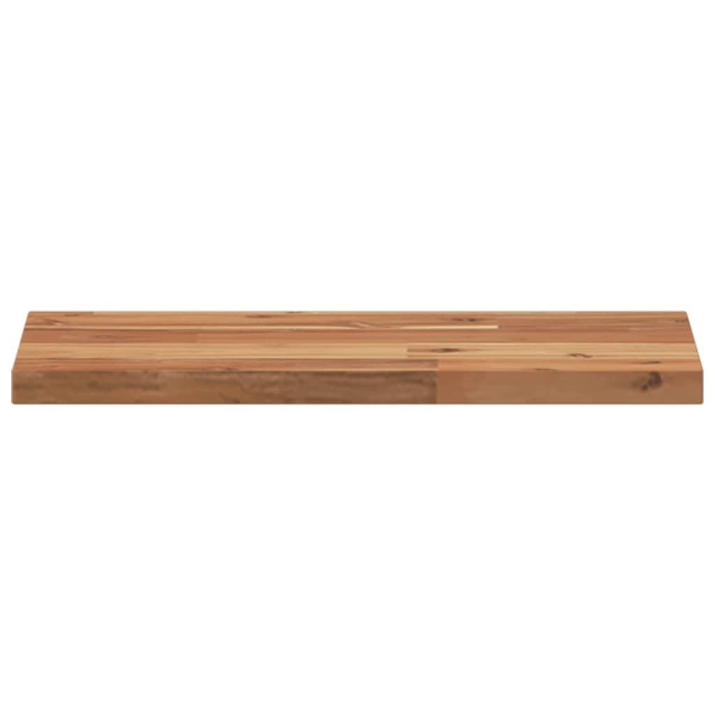 Wandschappen 3 st zwevend olieafwerking 40x20x2 cm acaciahout