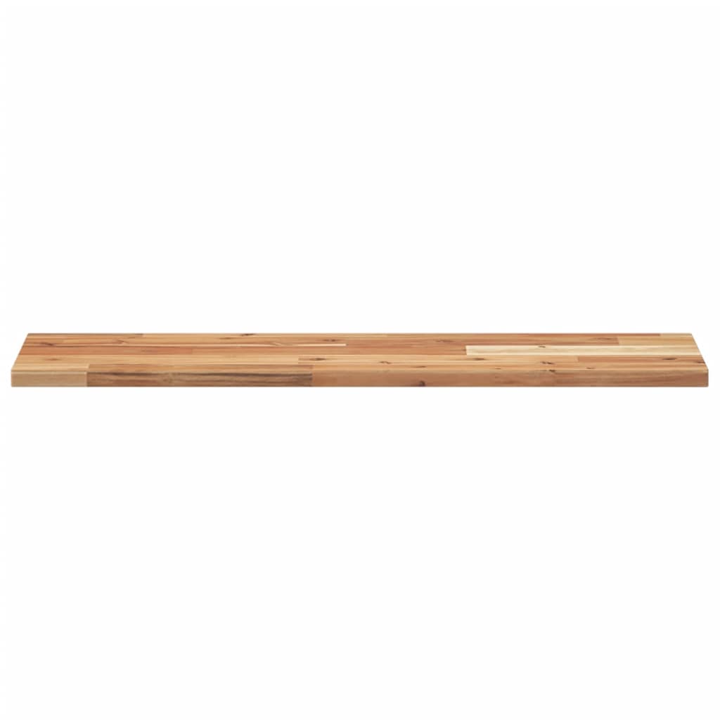 Wandschap zwevend olieafwerking 100x20x2 cm massief acaciahout