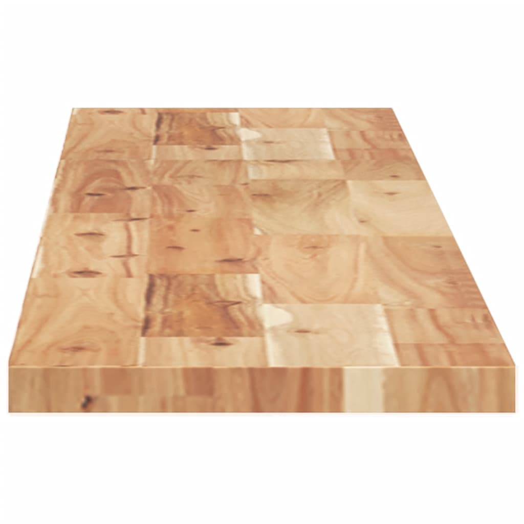 Wandschappen 4 st zwevend olieafwerking 120x20x2 cm acaciahout is nu te koop bij PeponiXL, paradijselijk wonen!
