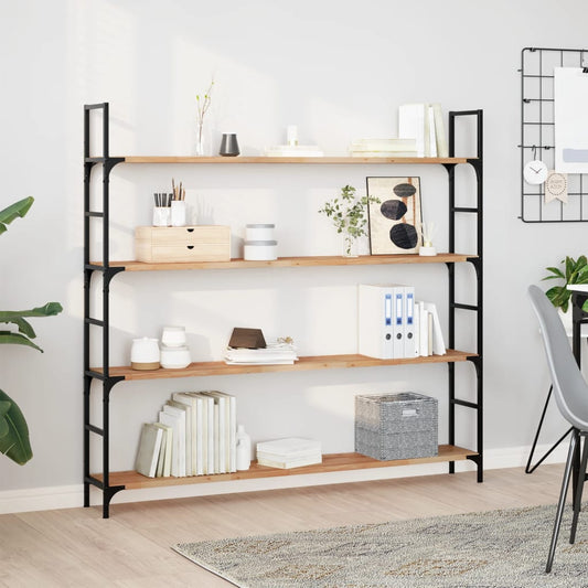 Wandschappen 3 st zwevend olieafwerking 160x20x2 cm acaciahout is nu te koop bij PeponiXL, paradijselijk wonen!