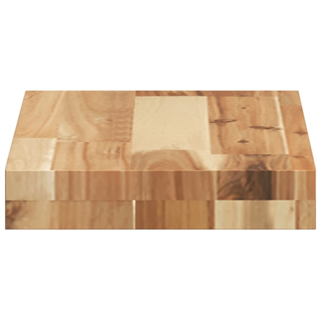 Wandschap zwevend olieafwerking 60x20x4 cm massief acaciahout is nu te koop bij PeponiXL, paradijselijk wonen!
