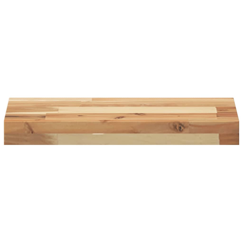 Wandschappen 2 st zwevend olieafwerking 60x20x4 cm acaciahout is nu te koop bij PeponiXL, paradijselijk wonen!