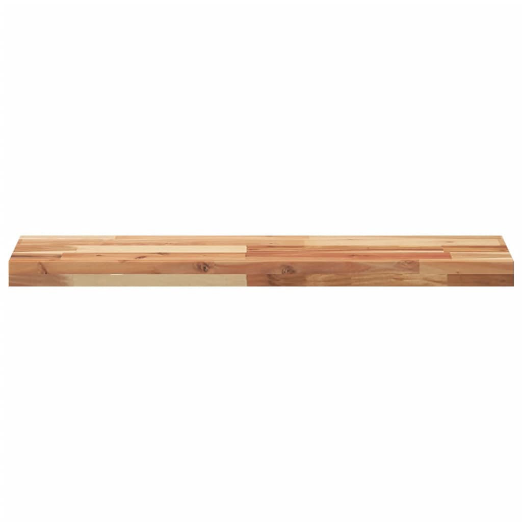 Wandschap zwevend olieafwerking 100x20x4 cm massief acaciahout is nu te koop bij PeponiXL, paradijselijk wonen!