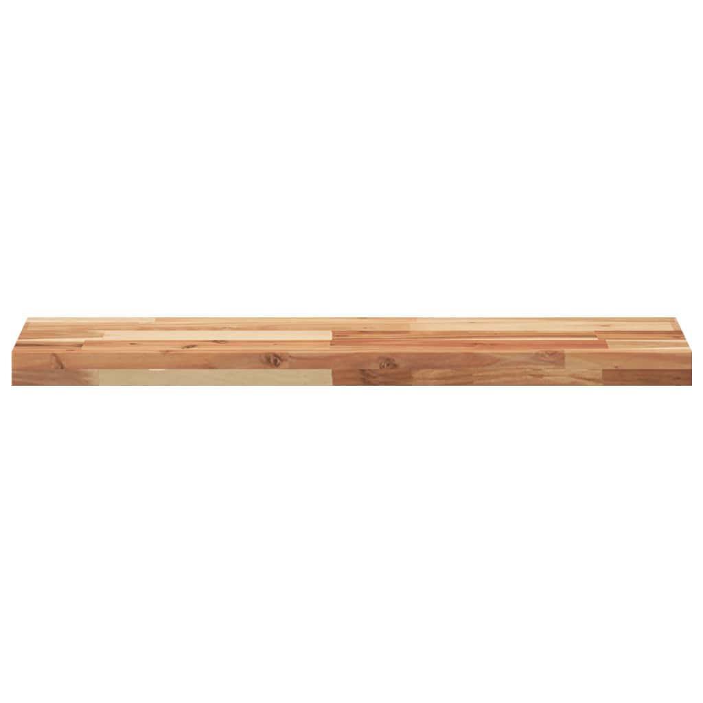 Wandschappen 2 st zwevend olieafwerking 100x20x4 cm acaciahout is nu te koop bij PeponiXL, paradijselijk wonen!