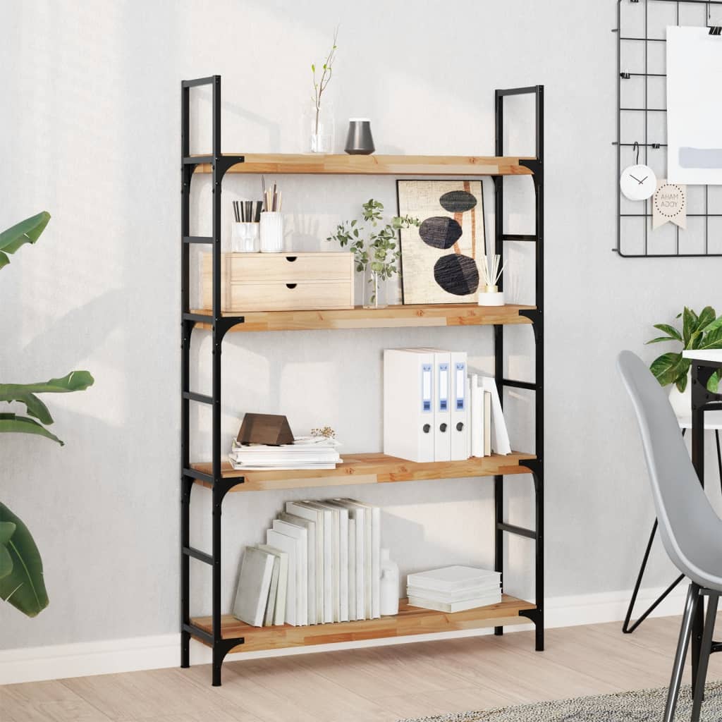 Wandschappen 2 st zwevend olieafwerking 100x20x4 cm acaciahout is nu te koop bij PeponiXL, paradijselijk wonen!