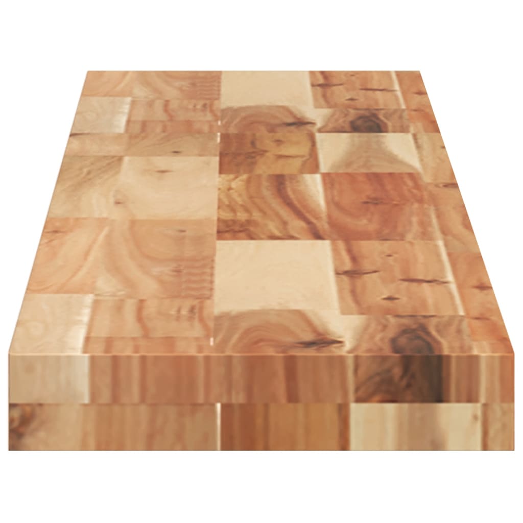 Wandschappen 4 st zwevend olieafwerking 140x20x4 cm acaciahout is nu te koop bij PeponiXL, paradijselijk wonen!