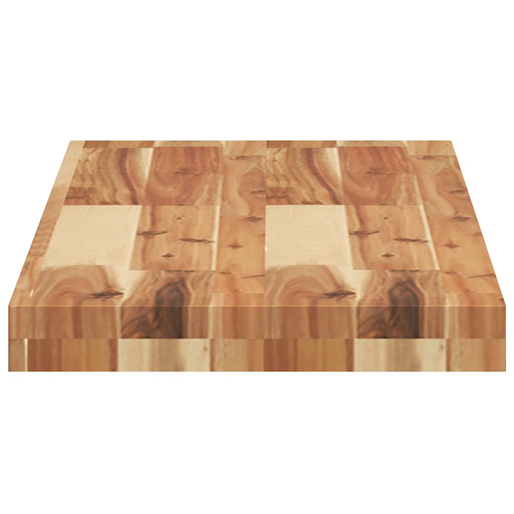 Wandschappen 3 st zwevend olieafwerking 100x30x4 cm acaciahout
