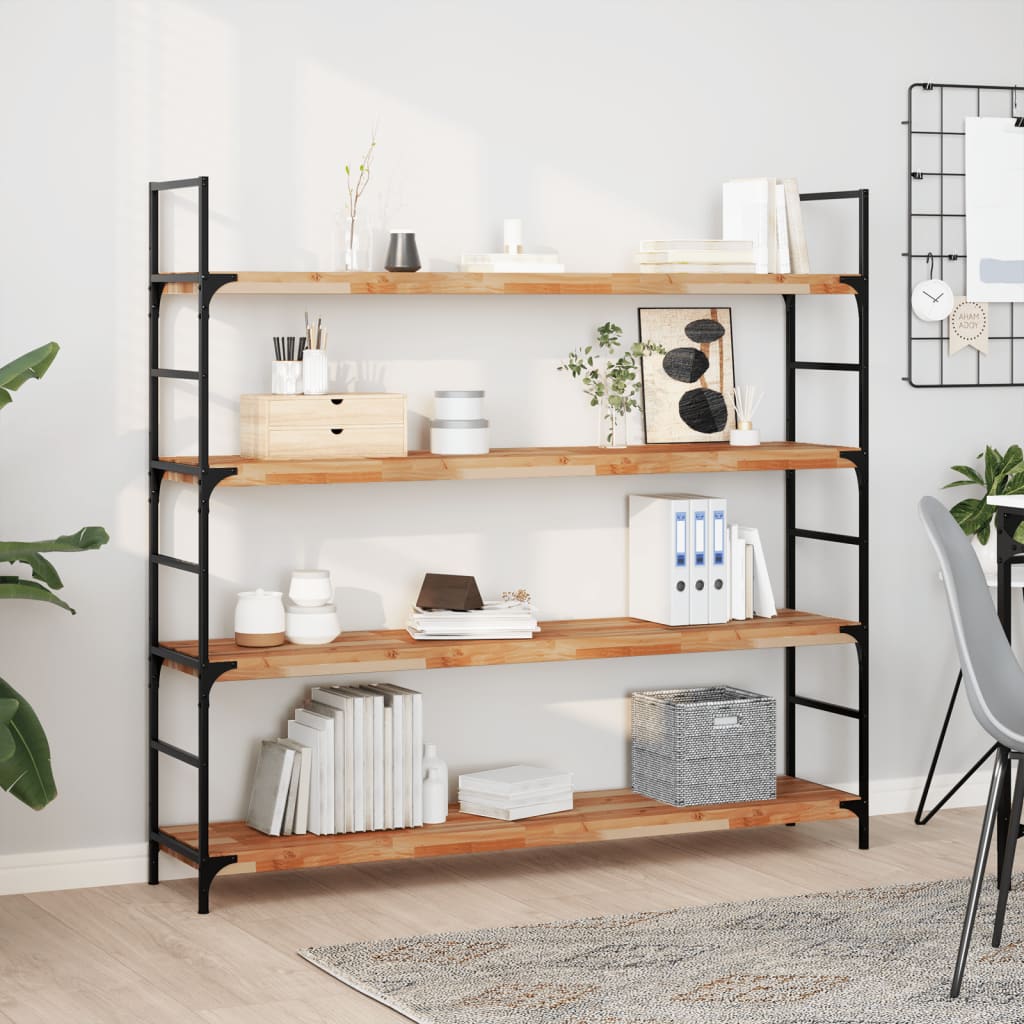 Wandschappen 2 st zwevend olieafwerking 160x30x4 cm acaciahout is nu te koop bij PeponiXL, paradijselijk wonen!
