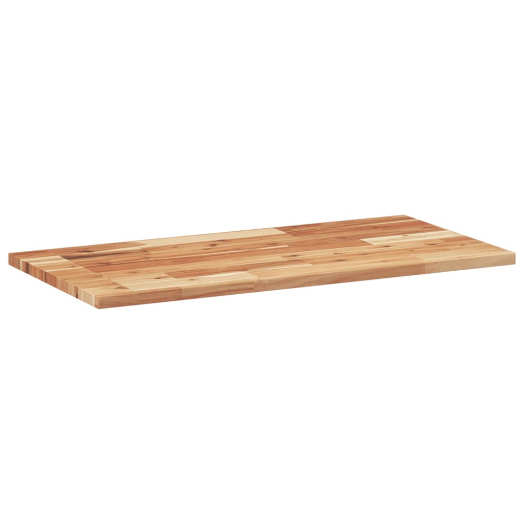 Wastafelblad met olieafwerking 120x40x2 cm massief acaciahout is nu te koop bij PeponiXL, paradijselijk wonen!