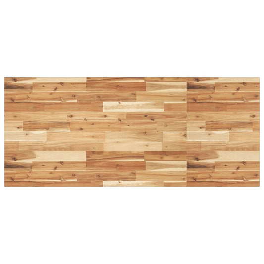 Wastafelblad met olieafwerking 140x60x2 cm massief acaciahout is nu te koop bij PeponiXL, paradijselijk wonen!