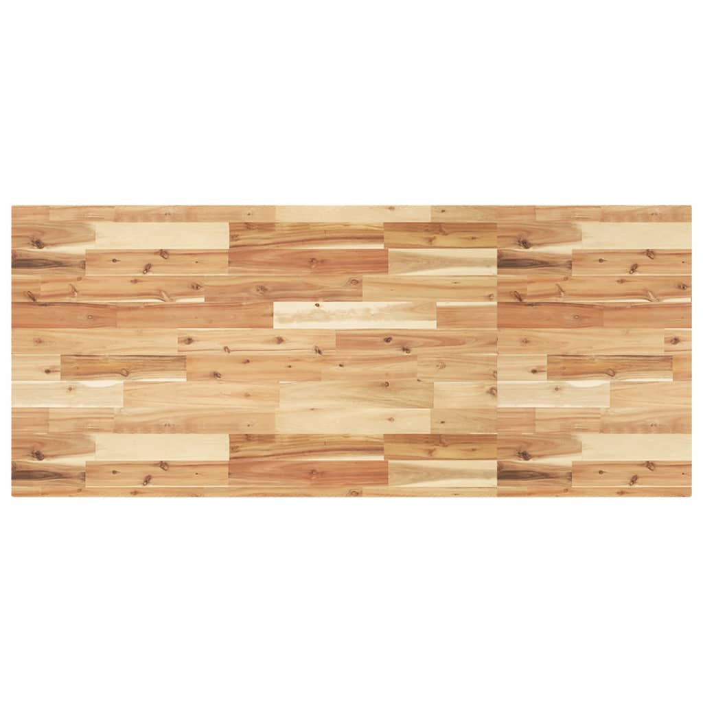 Wastafelblad met olieafwerking 120x60x4 cm massief acaciahout is nu te koop bij PeponiXL, paradijselijk wonen!