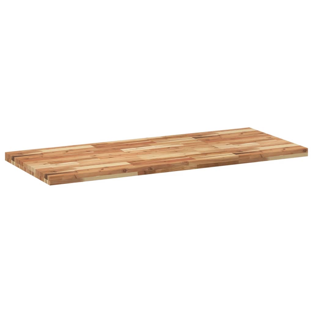 Wastafelblad met olieafwerking 120x60x4 cm massief acaciahout is nu te koop bij PeponiXL, paradijselijk wonen!