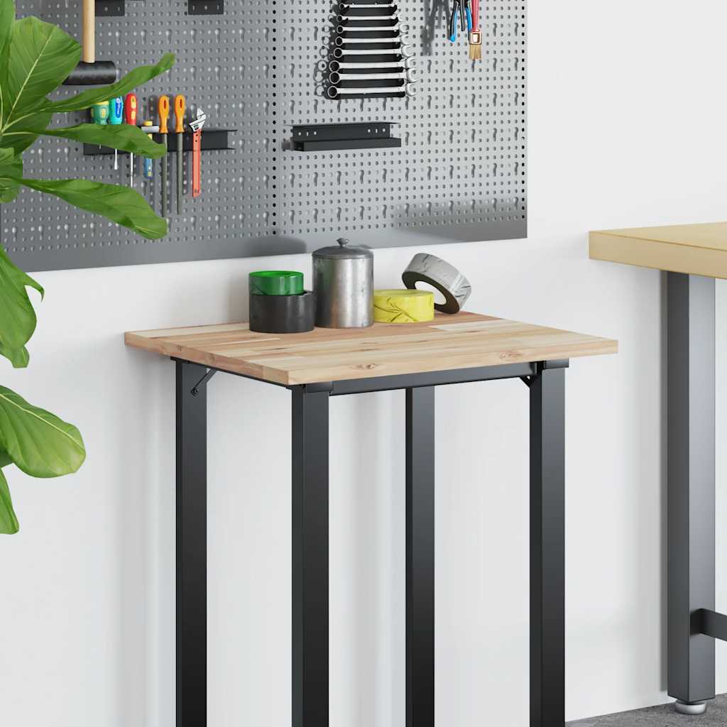 Bureaublad 100x50x2 cm onbehandeld massief acaciahout is nu te koop bij PeponiXL, paradijselijk wonen!