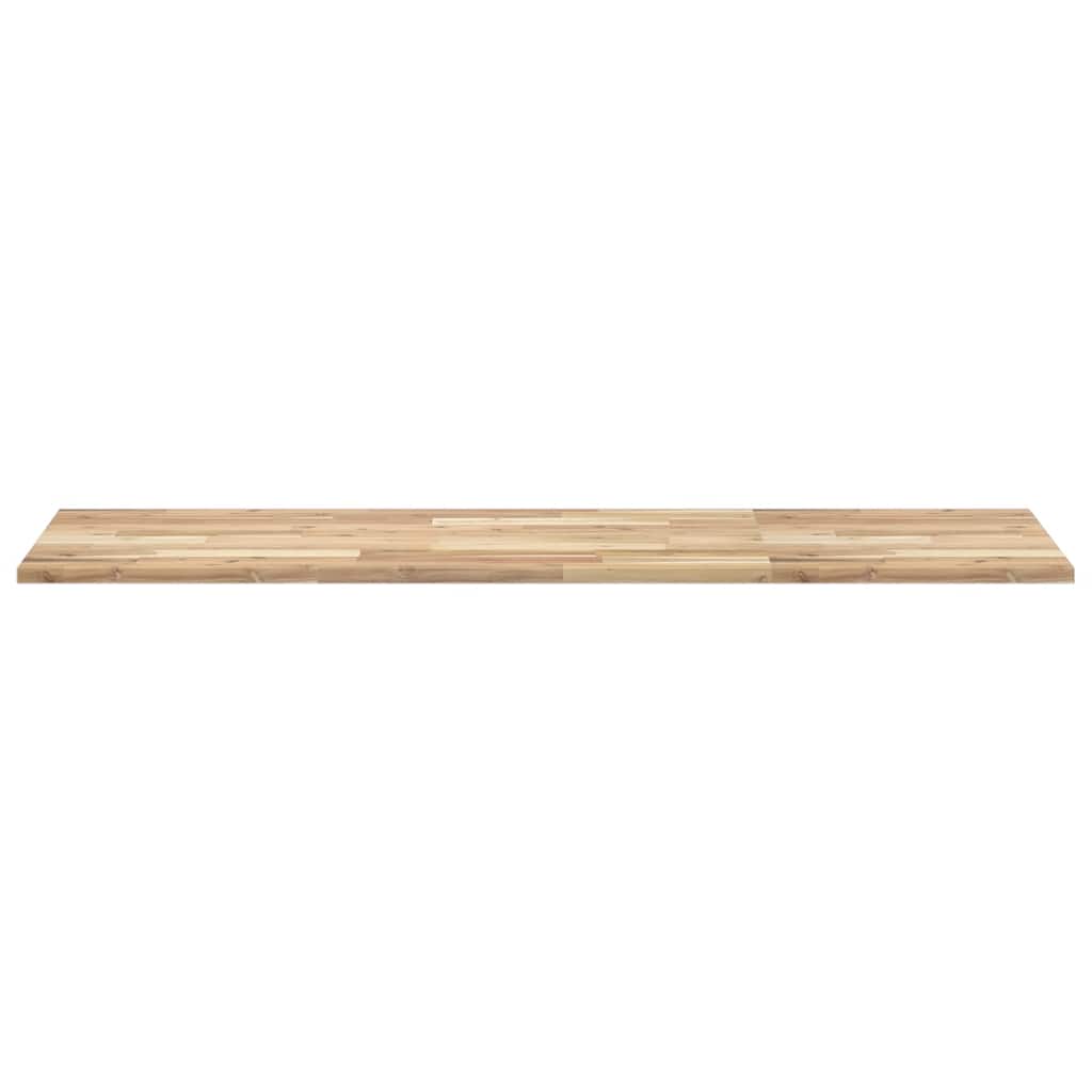 Bureaublad 120x50x2 cm onbehandeld massief acaciahout is nu te koop bij PeponiXL, paradijselijk wonen!