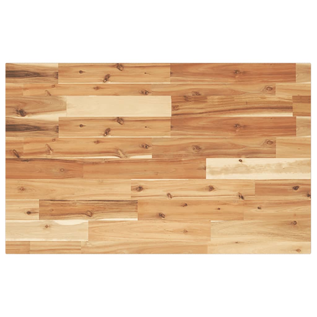 Bureaublad met olieafwerking 80x50x2 cm massief acaciahout is nu te koop bij PeponiXL, paradijselijk wonen!