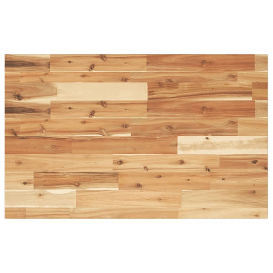 Bureaublad met olieafwerking 80x50x2 cm massief acaciahout is nu te koop bij PeponiXL, paradijselijk wonen!