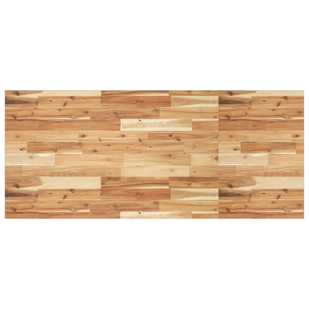 Bureaublad met olieafwerking 120x60x2 cm massief acaciahout is nu te koop bij PeponiXL, paradijselijk wonen!