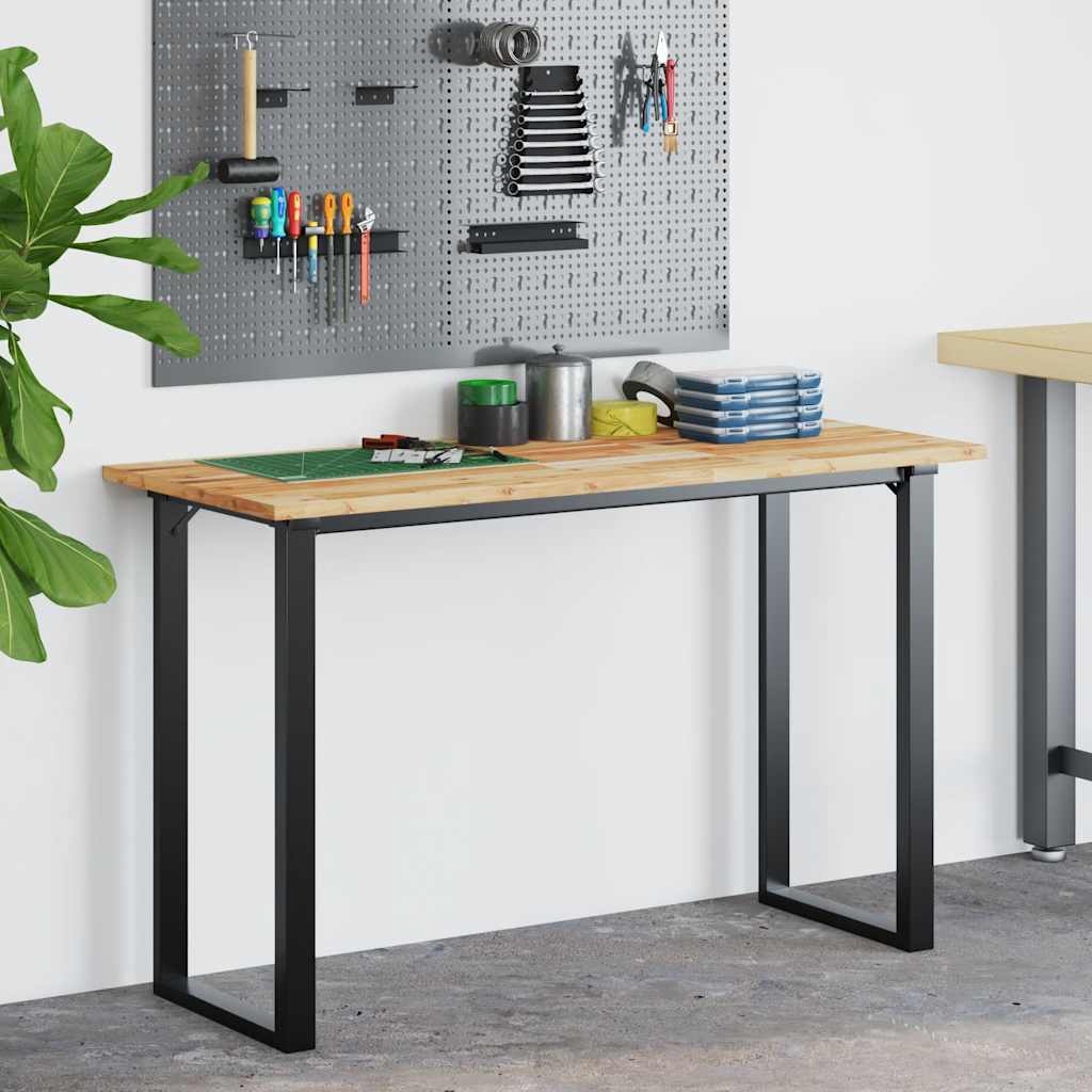Bureaublad met olieafwerking 140x60x2 cm massief acaciahout is nu te koop bij PeponiXL, paradijselijk wonen!