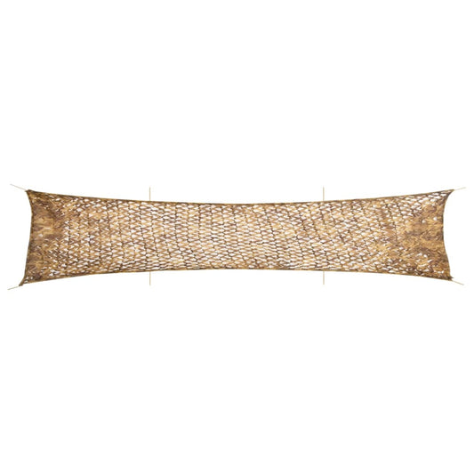 Camouflagenet met opbergzak 706x140 cm zandkleurig is nu te koop bij PeponiXL, paradijselijk wonen!
