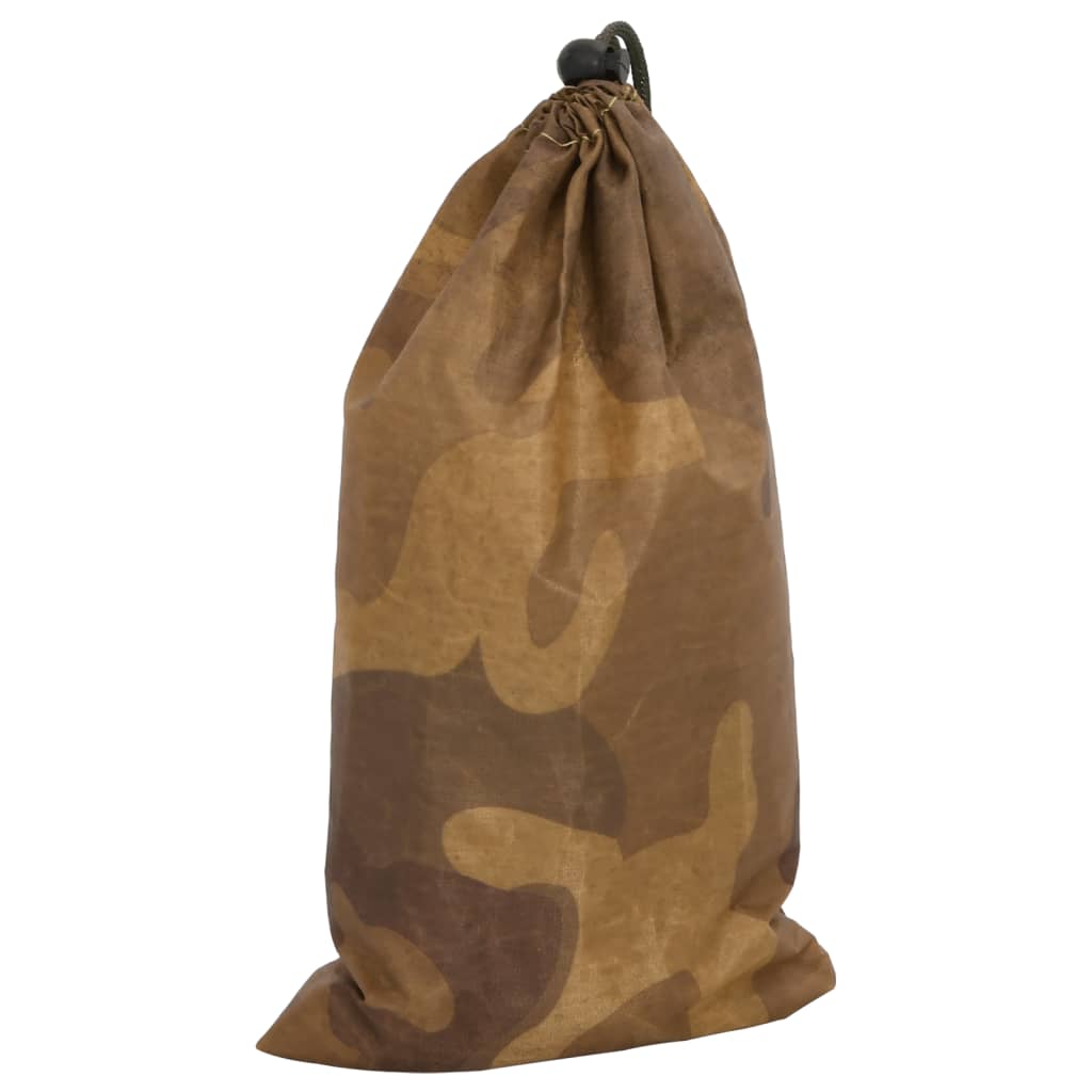 Camouflagenet met opbergzak 706x140 cm zandkleurig is nu te koop bij PeponiXL, paradijselijk wonen!