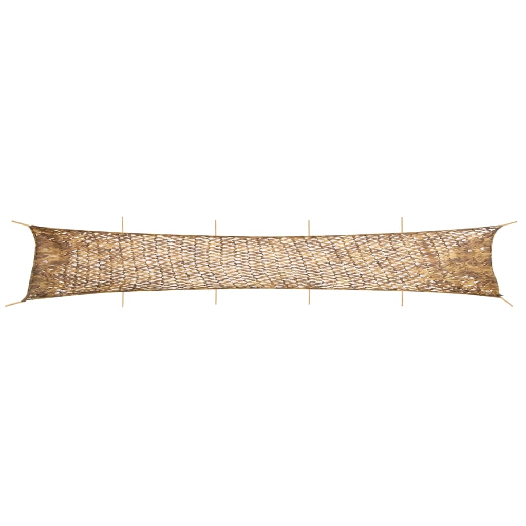 Camouflagenet met opbergzak 1038x137 cm zandkleurig is nu te koop bij PeponiXL, paradijselijk wonen!