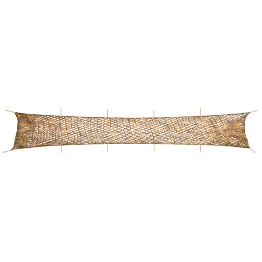 Camouflagenet met opbergzak 1038x137 cm zandkleurig is nu te koop bij PeponiXL, paradijselijk wonen!