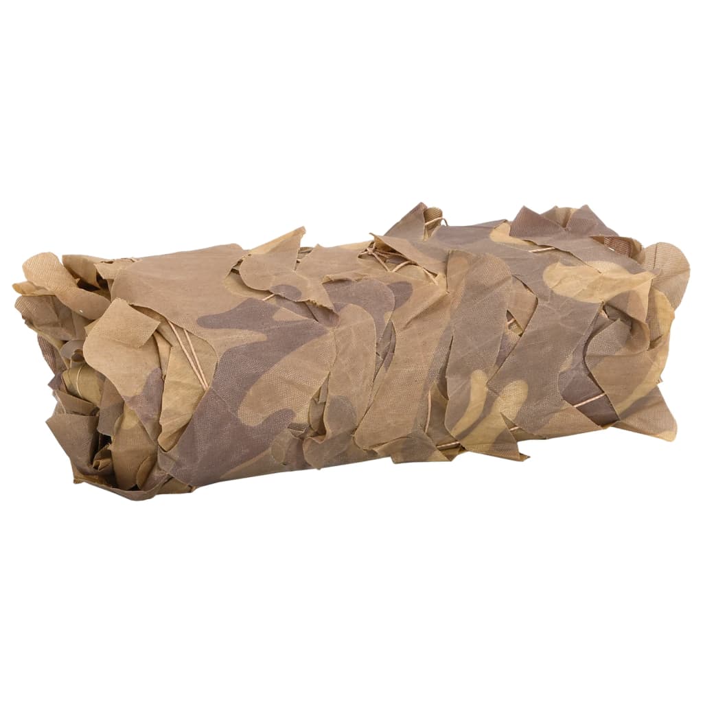 Camouflagenet met opbergzak 409x206 cm zandkleurig is nu te koop bij PeponiXL, paradijselijk wonen!