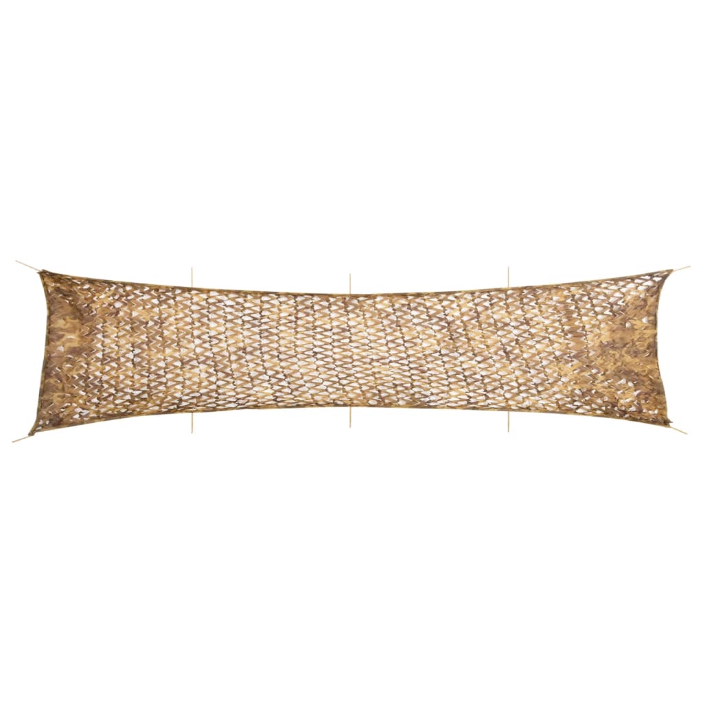 Camouflagenet met opbergzak 809x207 cm zandkleurig is nu te koop bij PeponiXL, paradijselijk wonen!