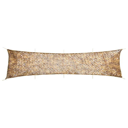 Camouflagenet met opbergzak 809x207 cm zandkleurig is nu te koop bij PeponiXL, paradijselijk wonen!