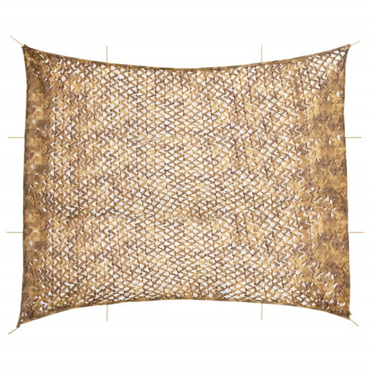 Camouflagenet met opbergzak 729x602 cm zandkleurig is nu te koop bij PeponiXL, paradijselijk wonen!