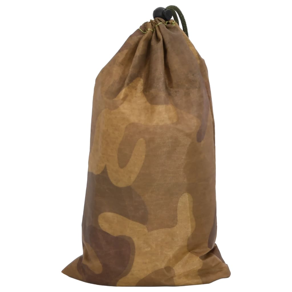 Camouflagenet met opbergzak 833x609 cm zandkleurig is nu te koop bij PeponiXL, paradijselijk wonen!