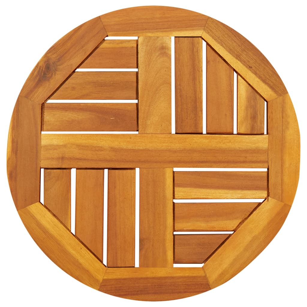 Tafelblad rond Ø 40x2 cm massief acaciahout is nu te koop bij PeponiXL, paradijselijk wonen!