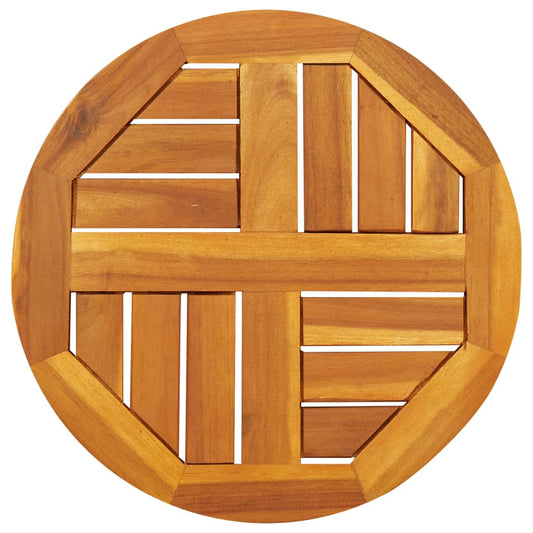 Tafelblad rond Ø 40x2 cm massief acaciahout is nu te koop bij PeponiXL, paradijselijk wonen!